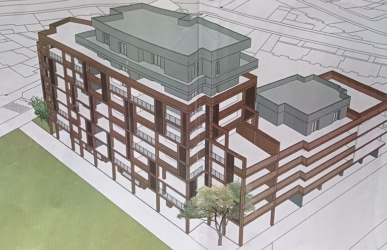 Progetto iniziale di Lingotto District prima della realizzazione
