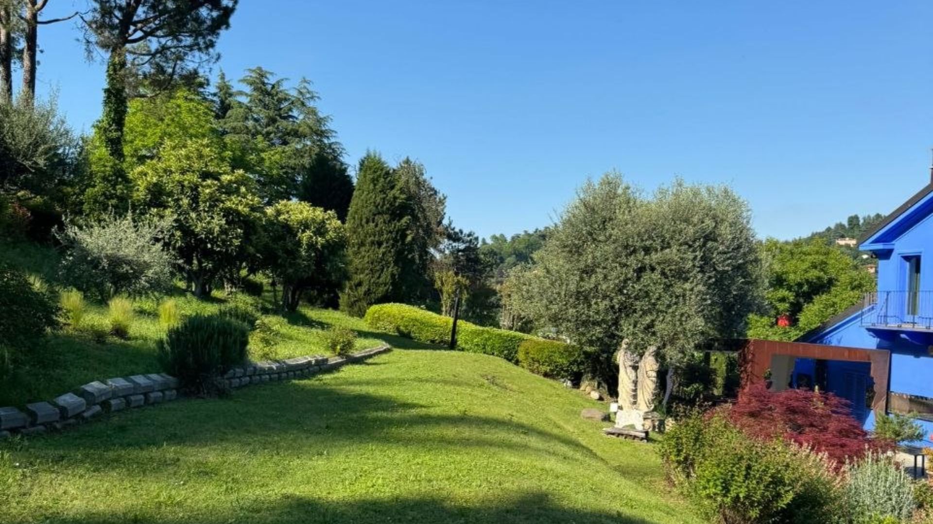 Stato attuale del giardino prima della valorizzazione